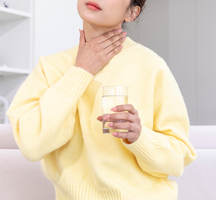 후두염 이미지